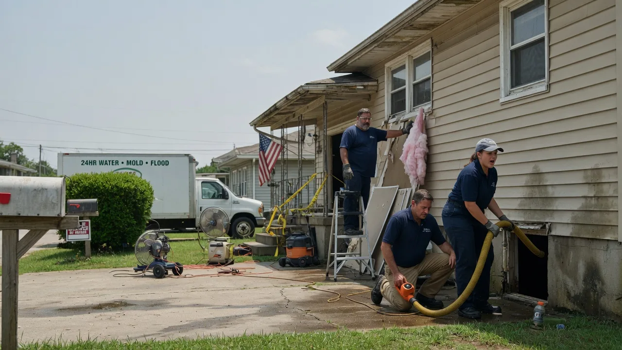 Water Damage Repair in Cloverdale, IN near me